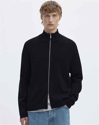 Selected - SLHTeller Relaxed Zip Cardigan - Sky Captain